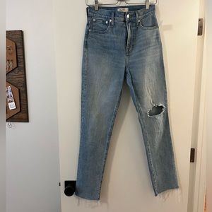 Madewell jeans - “the perfect vintage crop jean”